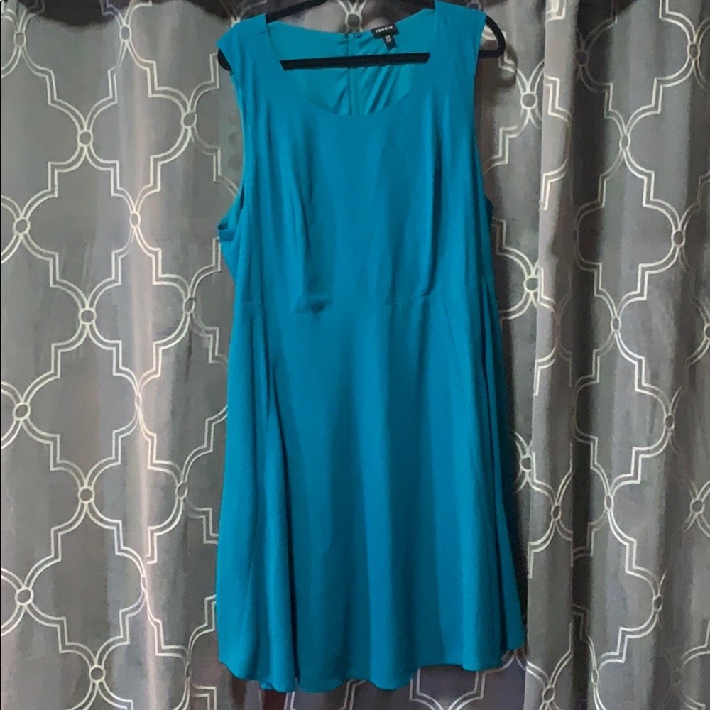 Torrid Deep Green Blue Dress